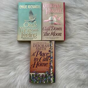 Vintage Romance Novel Books Deborah Smith Katherine Kingsley Bundle of 3